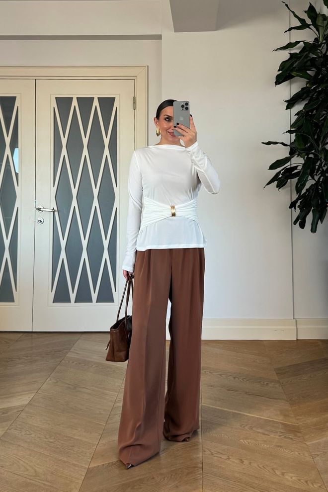 Tuba White Elegant Formal Casual Shirt Wholesale Clothing Lounge