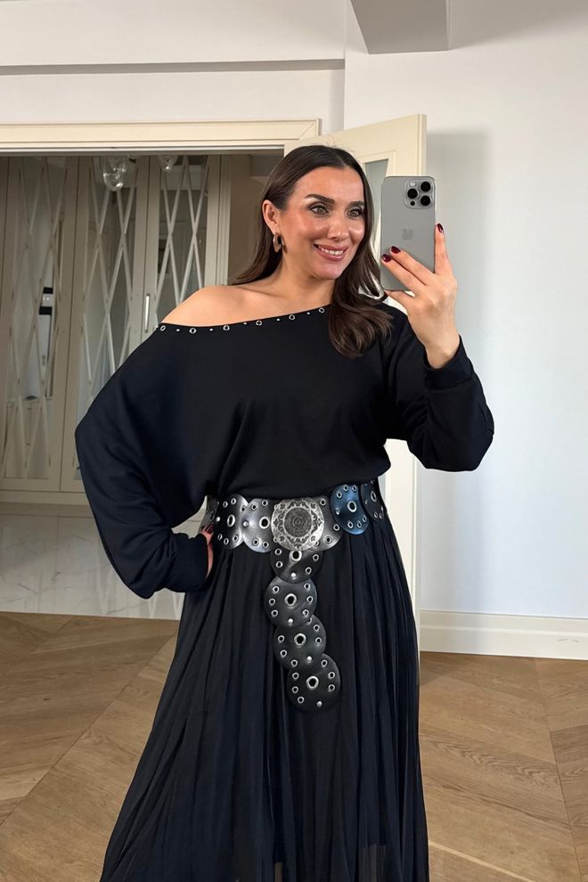 Tuba Black Sexy Casual Elegant Streetwear Shirt Wholesale Clothing 1