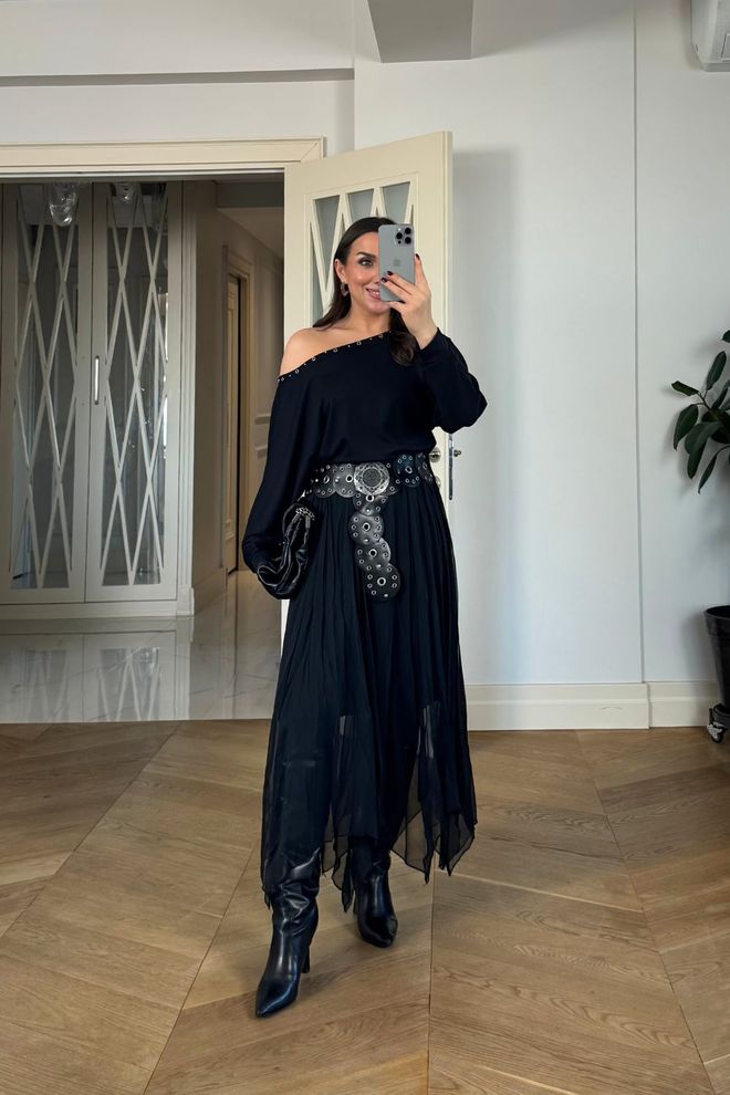 Tuba Black Sexy Glam Elegant Shirt Wholesale Clothing Sexy