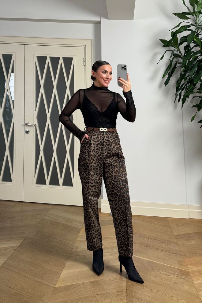 Tuba Brown Sexy Elegant Casual Pants Wholesale Clothing 1