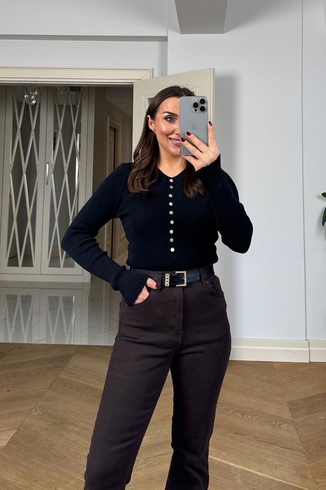 Tuba Cardigan Nero Elegante E Casual Abbigliamento all'ingrosso Casuale