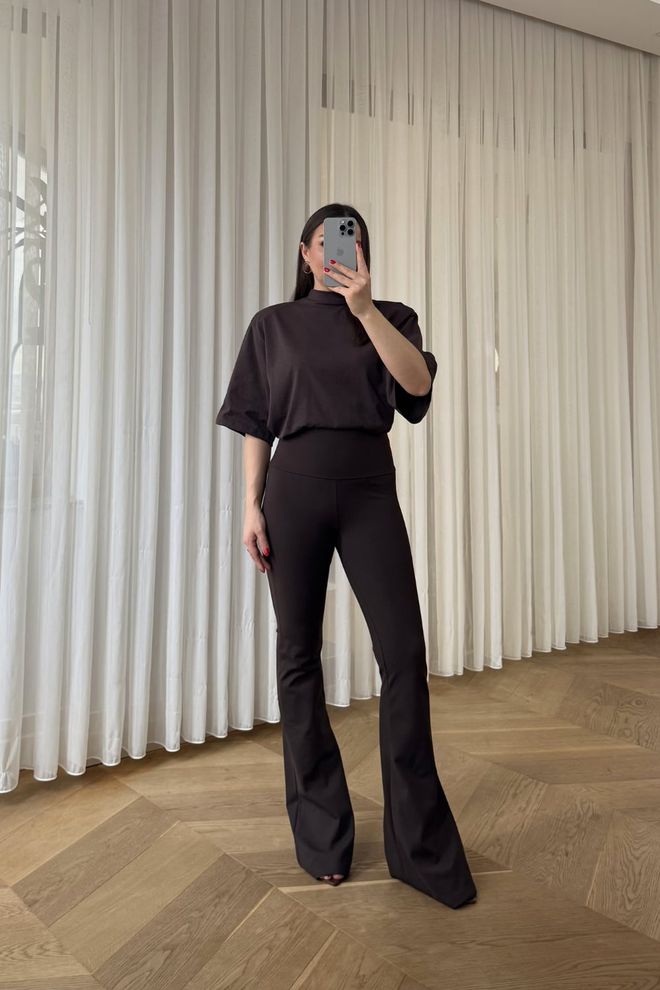 Tuba Black Elegant Formal Casual Pants Wholesale Clothing 5