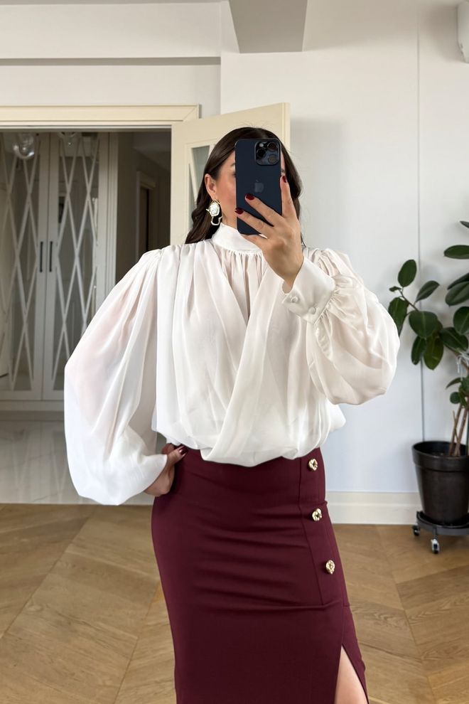 Tuba White Formal Elegant Vintage Shirt Wholesale Clothing Vintage