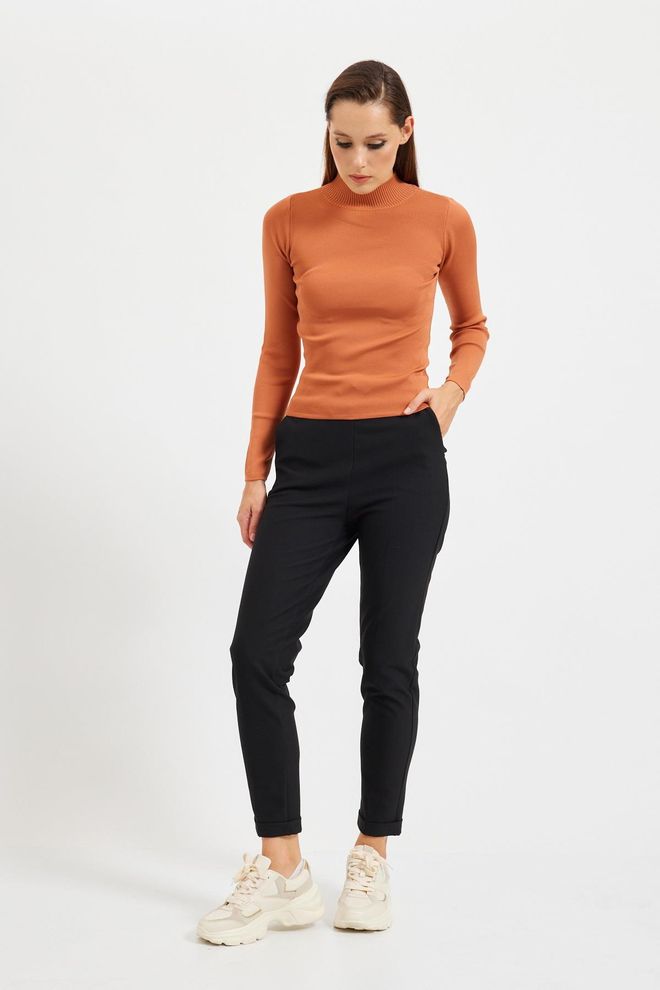 Umay Πορτοκαλί Casual Κομψό Preppy Επίσημο Πουλόβερ Χονδρικό εμπόριο ενδυμάτων Casual