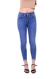 Una modelo de ropa al por mayor lleva 37487-jeans-light-blue,  turco al por mayor de 