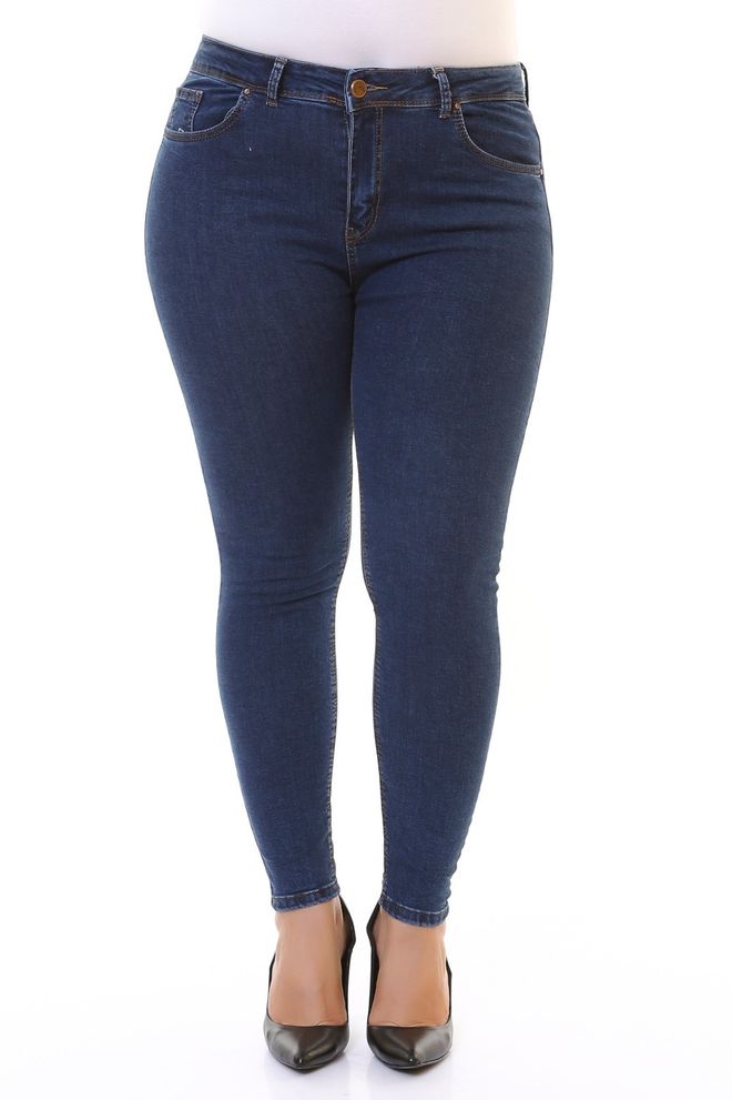 XLove Džínsy námornícka modrá Veľkoobchod s oblečením Randenie