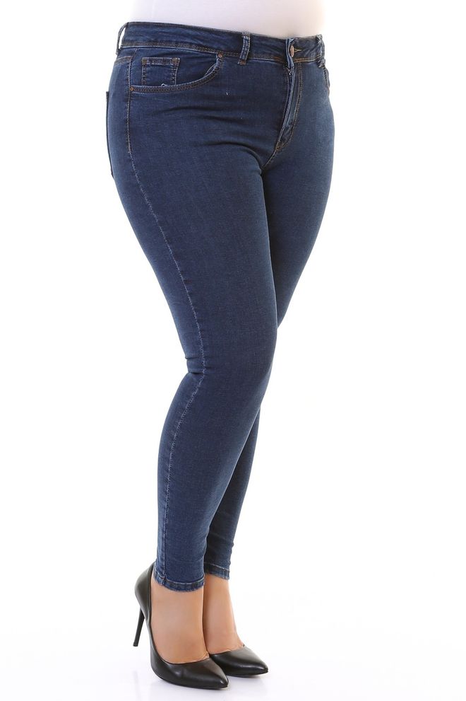 XLove Džínsy námornícka modrá Veľkoobchod s oblečením Jar