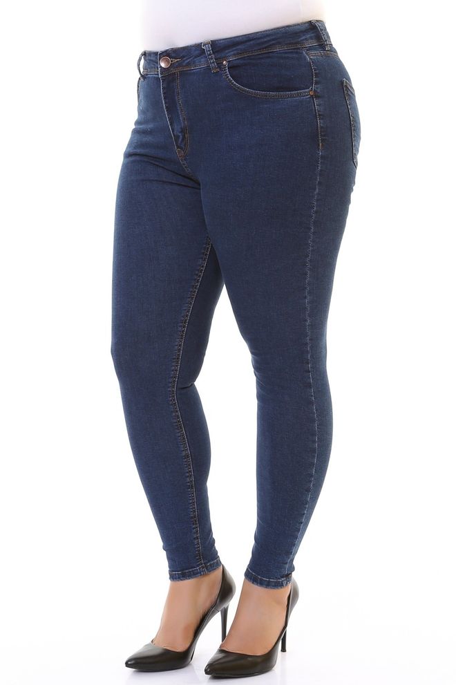 XLove Džínsy námornícka modrá Veľkoobchod s oblečením 4