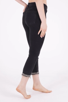 Un model de îmbrăcăminte angro poartă XLO10030 - Jeans - Anthracite, turcesc angro Blugi de XLove