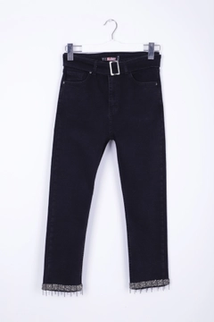 Un model de îmbrăcăminte angro poartă XLO10030 - Jeans - Anthracite, turcesc angro Blugi de XLove