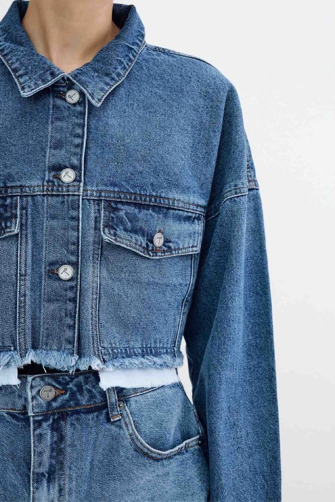 XLove Mini Denim Krilo Oblačila na debelo Ulična oblačila