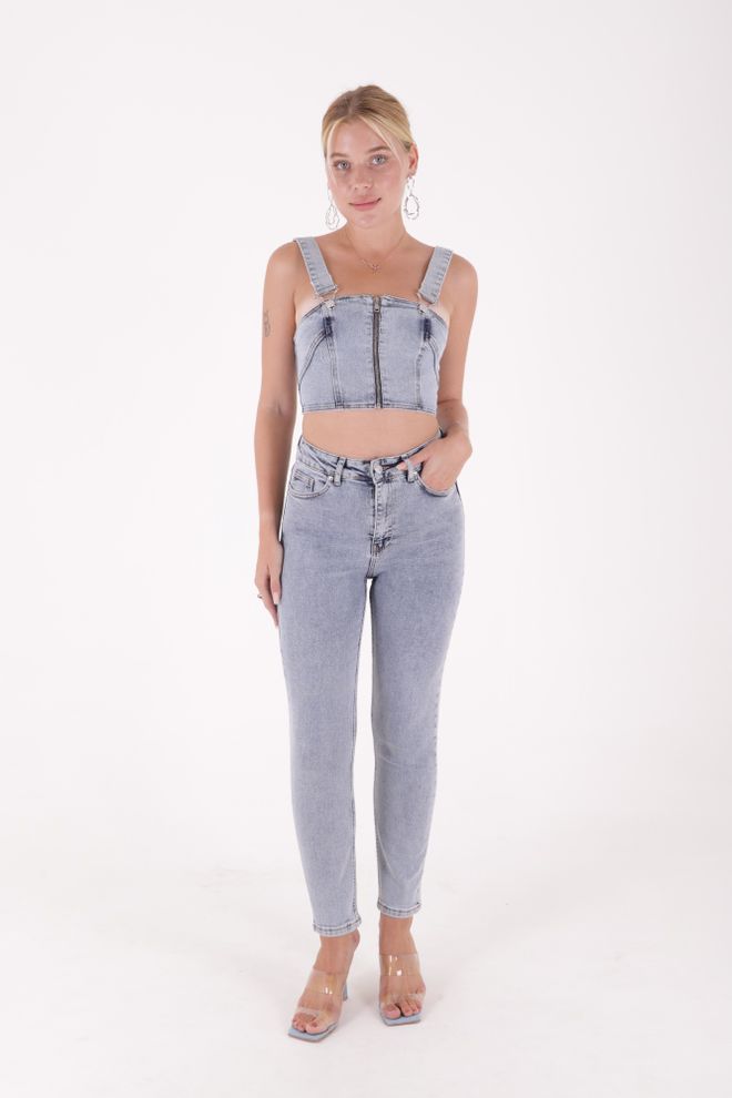 XLove Jean Bleu clair Vêtements en gros Décontracté
