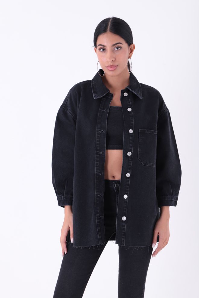 XLove Bestickte Jeansjacke Großhandelskleidung Lässig