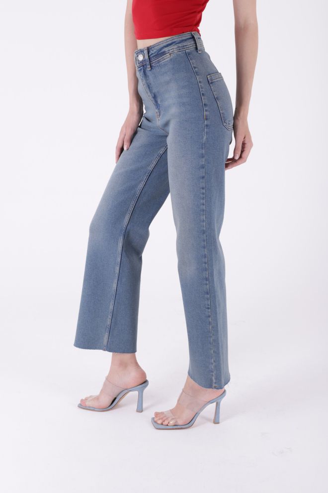 XLove Jeans Palazzo Con Dettaglio Tasca Decorativa Abbigliamento all'ingrosso Primavera