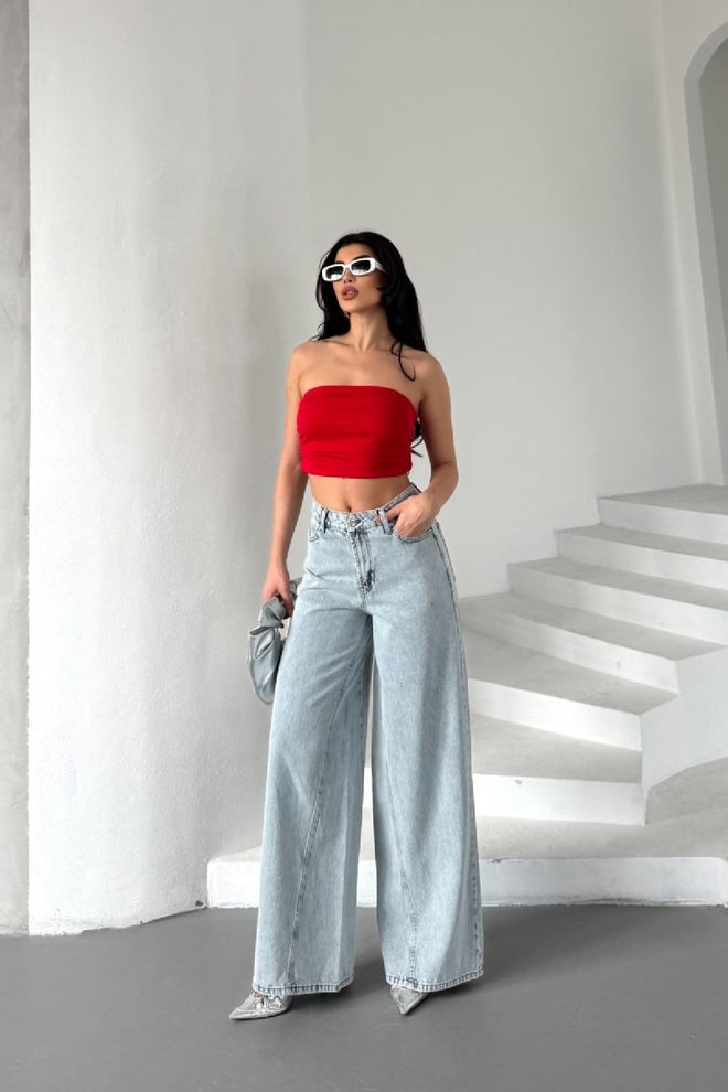 XLove “Piece Baggy” Džinsai Didmeninė prekyba drabužiais Kokteilinė