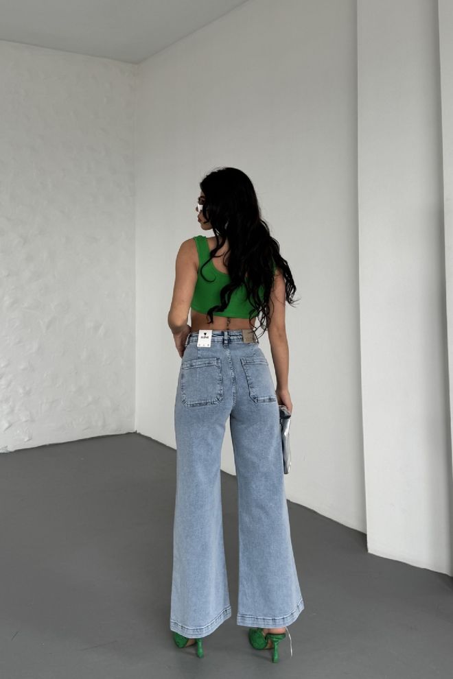 XLove Jeans Con Tasca Frontale Con Dettagli Abbigliamento all'ingrosso Estate