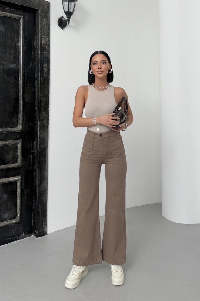 XLove Jeans Con Tasca Frontale Con Dettagli Abbigliamento all'ingrosso Estate