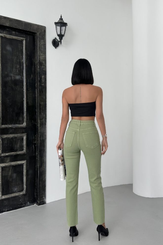 XLove Seamless Leg Mom Fit Jeans Wholesale Clothing Birthday