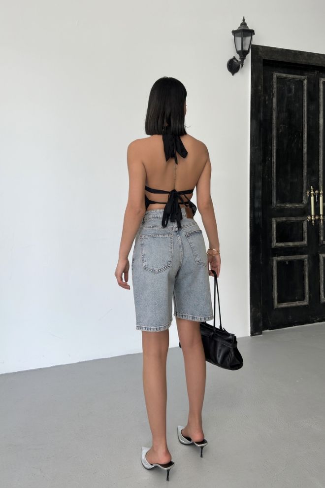 XLove Medium Denim Shorts Wholesale Clothing Summer