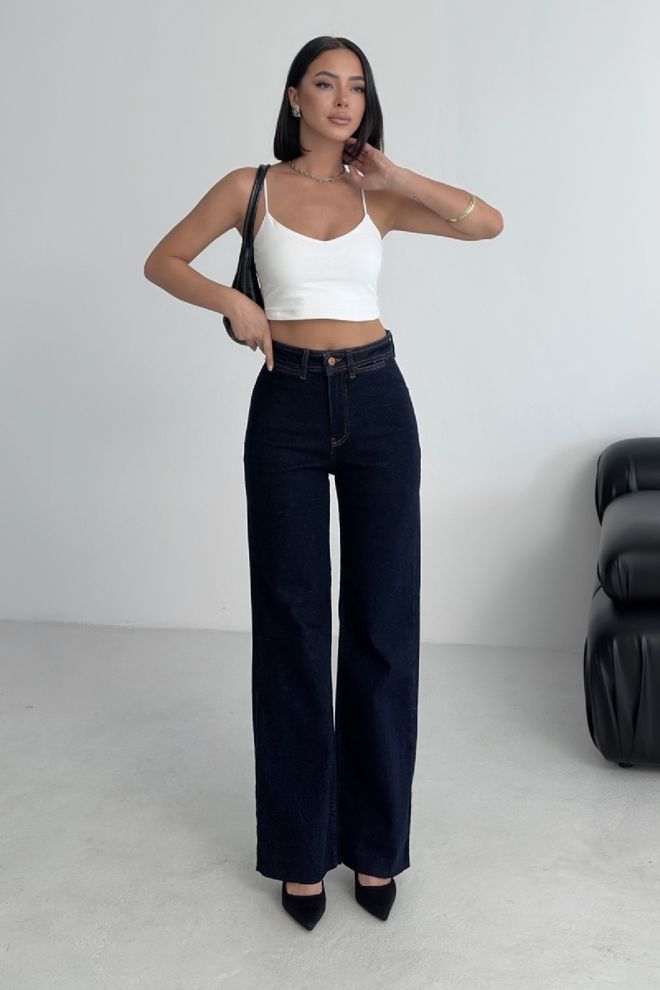 XLove Jeans Mom Casual Streetwear Blu A Vita Alta Abbigliamento all'ingrosso Sexy