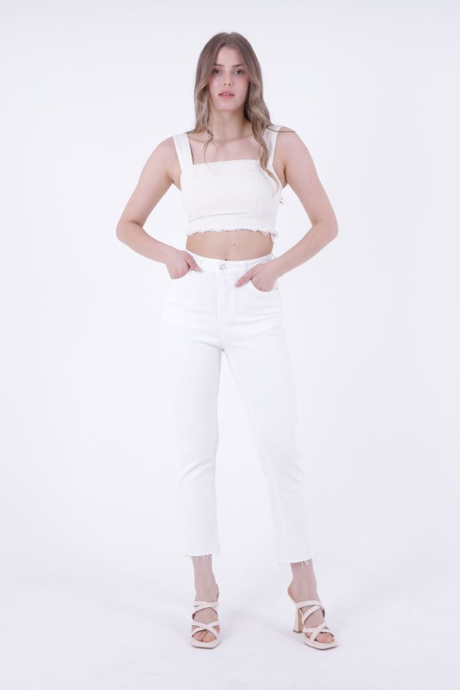 XLove Jeans Bianco Abbigliamento all'ingrosso Casuale