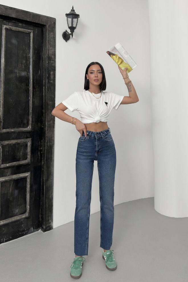 XLove Jeans Navy Blue Wholesale Clothing Cotton