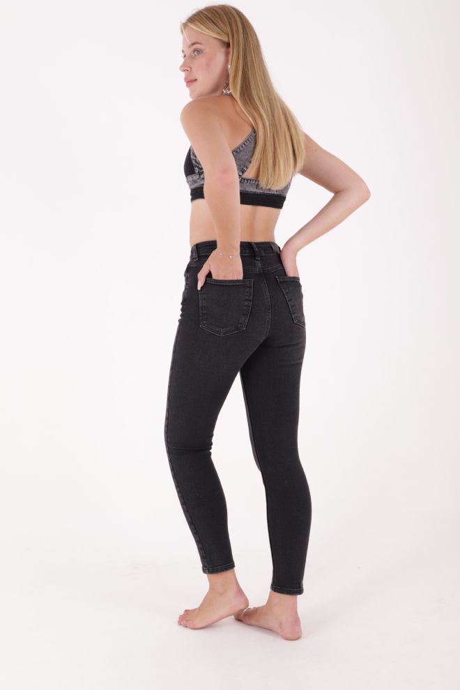 XLove Džinsai Antracitas Didmeninė prekyba drabužiais Virvutė