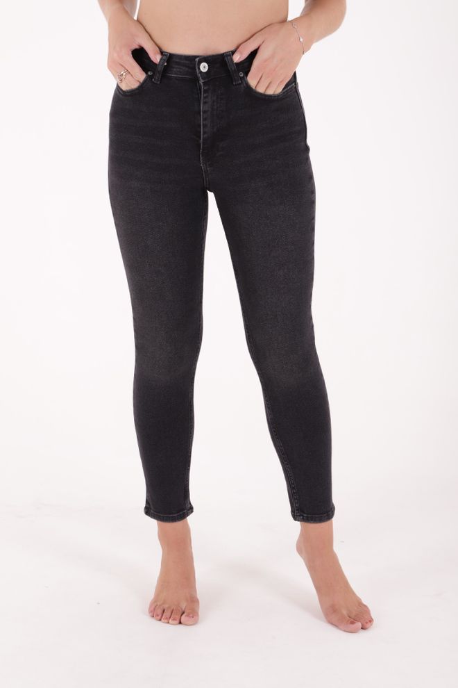 XLove Džinsai Antracitas Didmeninė prekyba drabužiais Trumpintas