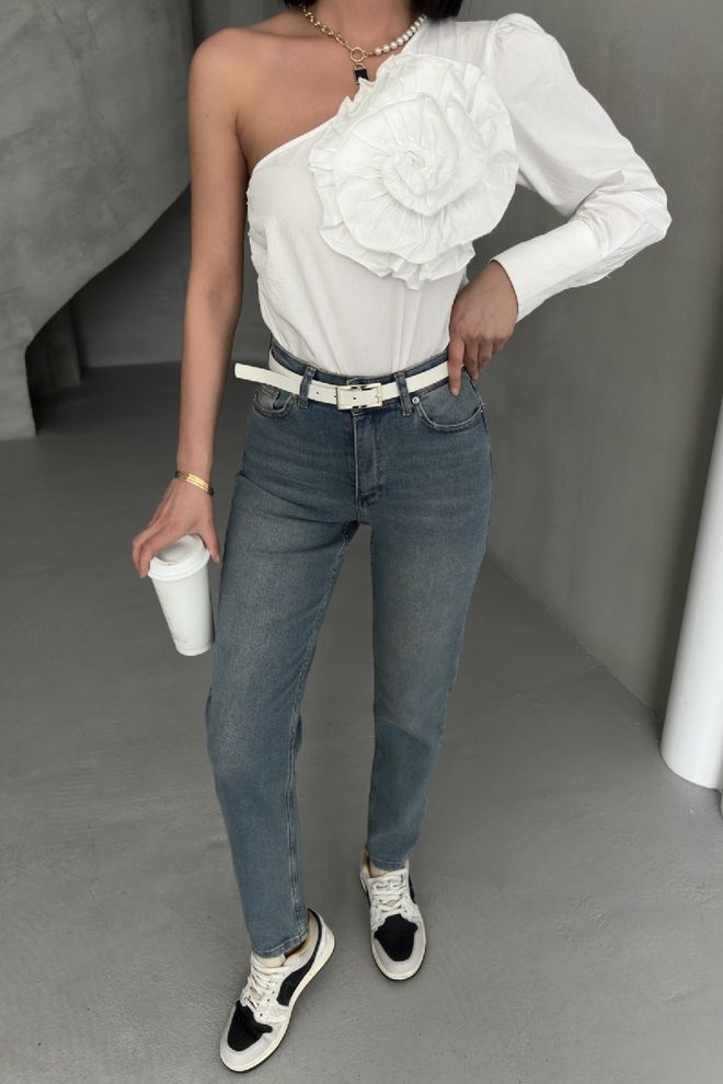 XLove Vaqueros Azul Ropa al por mayor Algodón