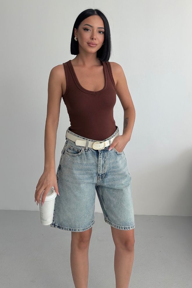 XLove Blue Casual Streetwear Bermuda Shorts Wholesale Clothing Spring