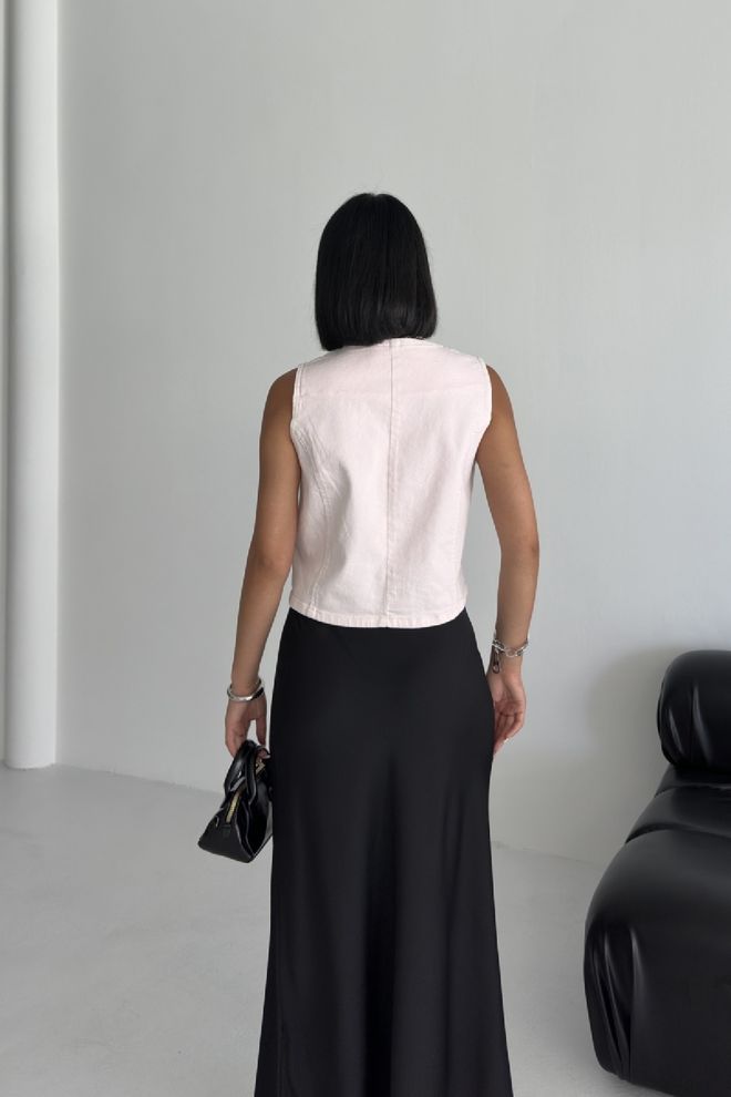 XLove Pink Casual Elegant Vest Wholesale Clothing Spring