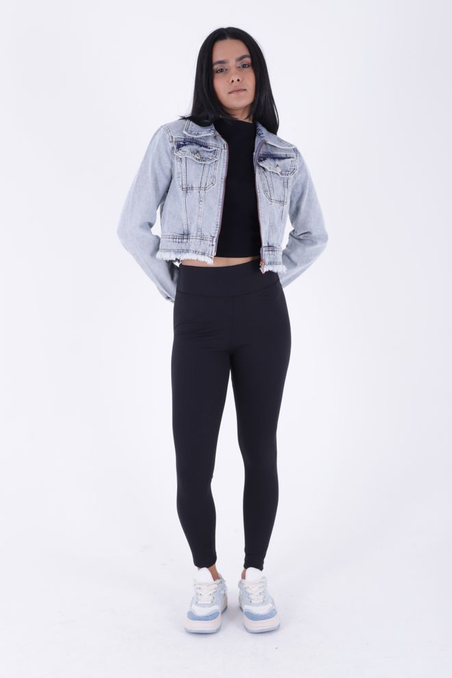 XLove Blau Trucker Jacke Großhandelskleidung Lässig