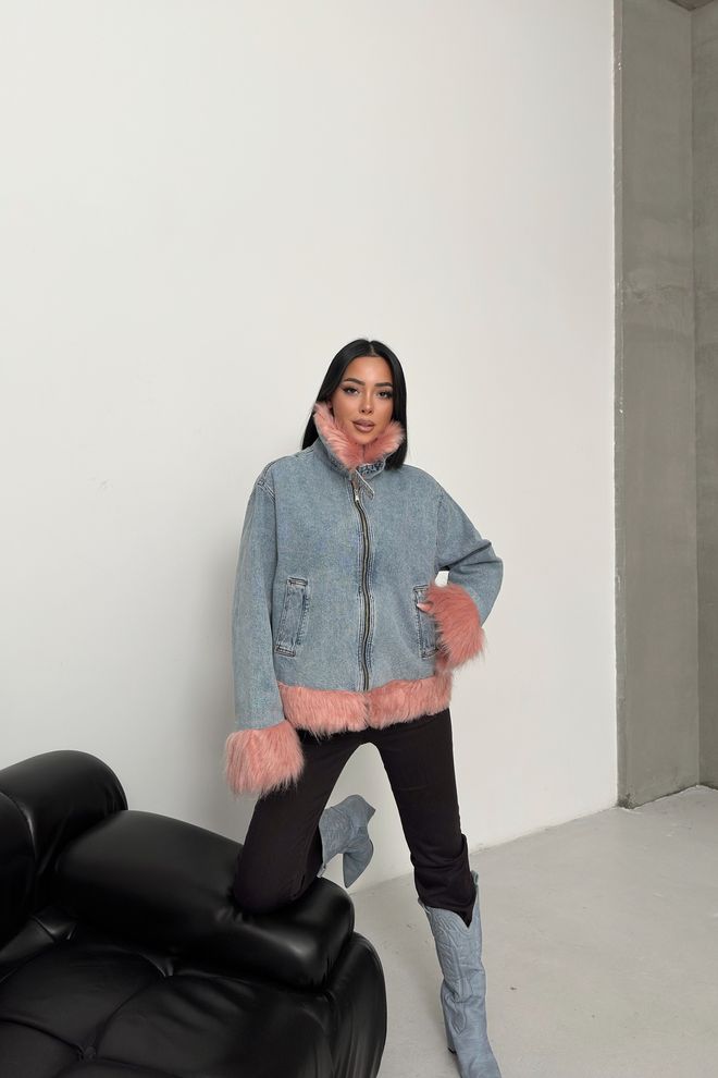 XLove Giacca In Denim Di Pelliccia 6170 Abbigliamento all'ingrosso 0