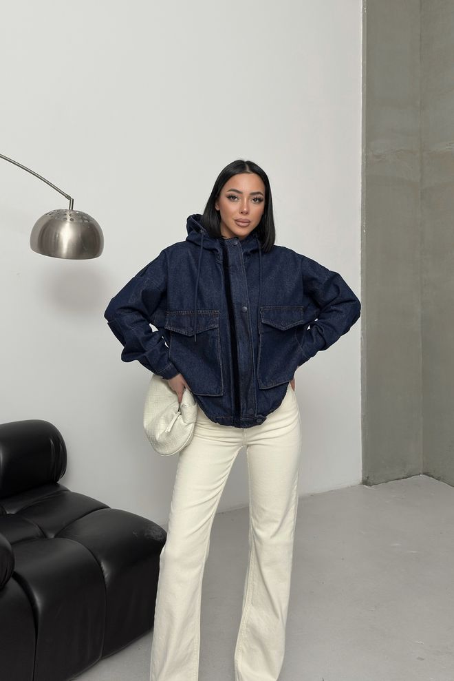 XLove Giacca In Jeans Con Cappuccio 6226 Abbigliamento all'ingrosso 0