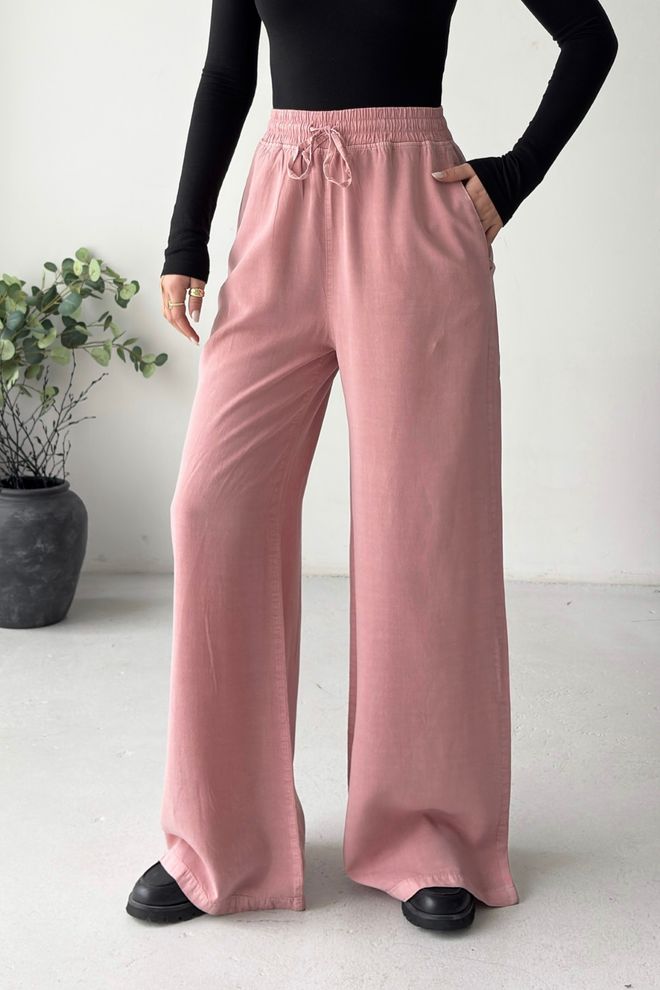 XLove Pink Palazzo Pants Wholesale Clothing Lounge