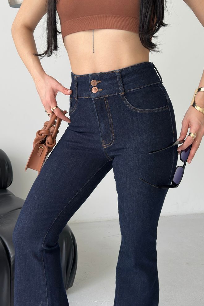 XLove Plave Ležerne Vintage Zvonolike Hlače Veleprodaja odjeće Lounge