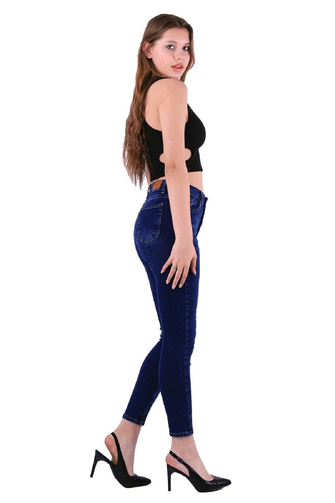 XLove Dżinsy Granatowe Hurtowa sprzedaż odzieży Wiosna