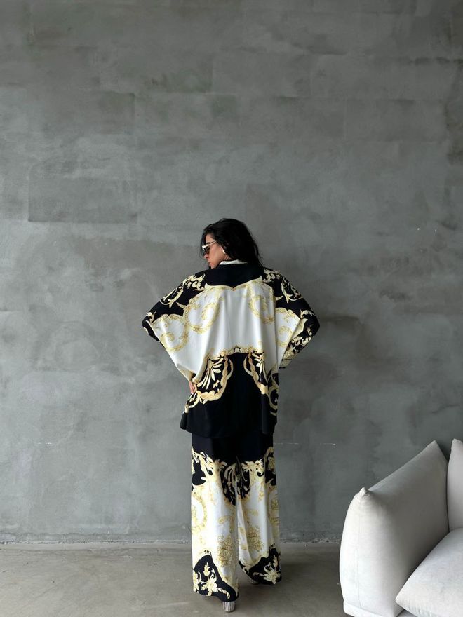 Ilia Shirt And Pants Set Multicolor Wholesale Clothing No Fabric