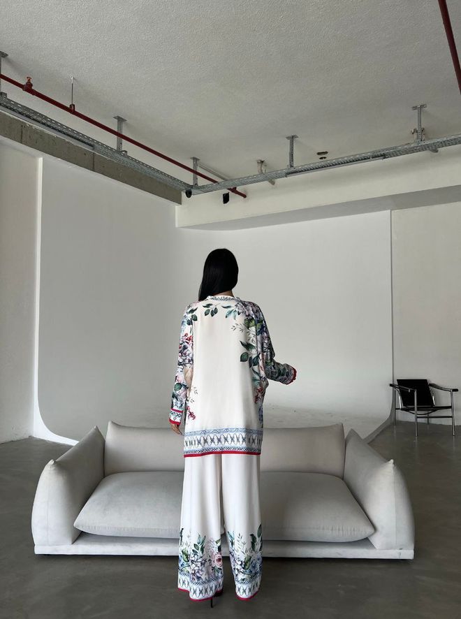Ilia Shirt And Pants Set Multicolor Wholesale Clothing No Fabric