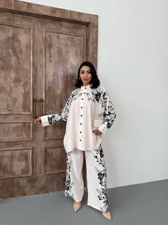 Ilia Set Cream Wholesale Clothing Elegant