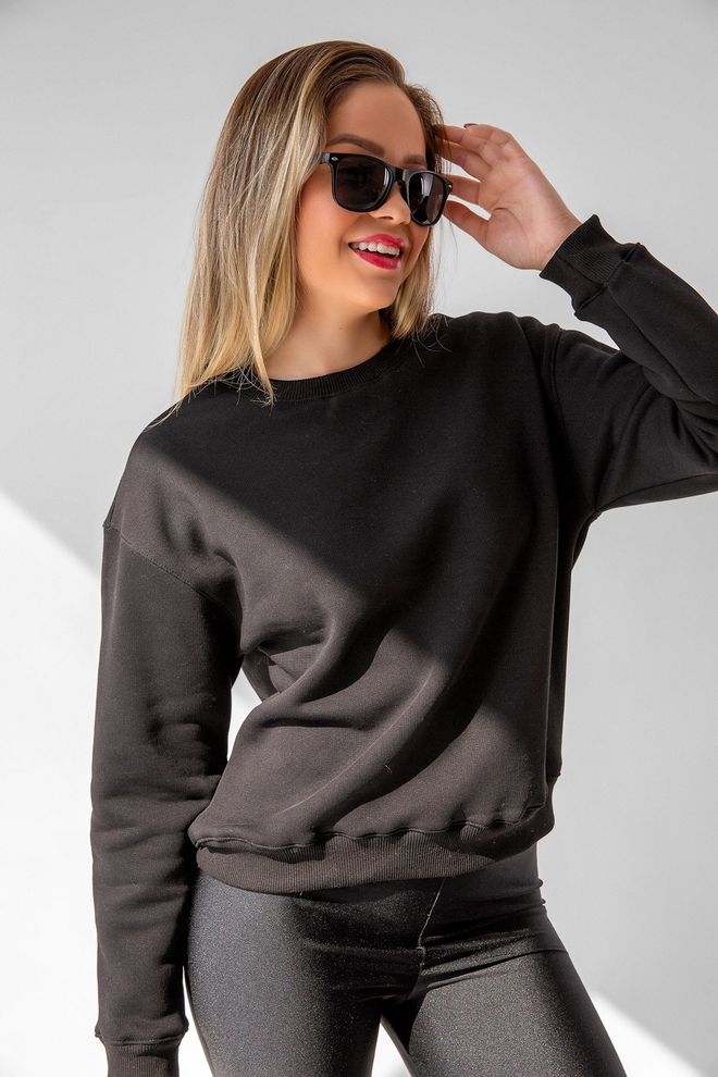 la & vetta Entspanntes Oversize Sweatshirt Großhandelskleidung Lässig