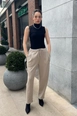 A wholesale clothing model wears lav10117-relaxed-elastic-waist-jogger-pants, Turkish wholesale  of 