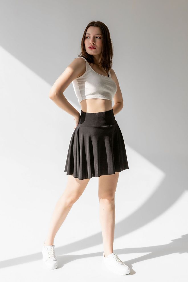 la & vetta High Waist Pocket Short Skirt Wholesale Clothing 4