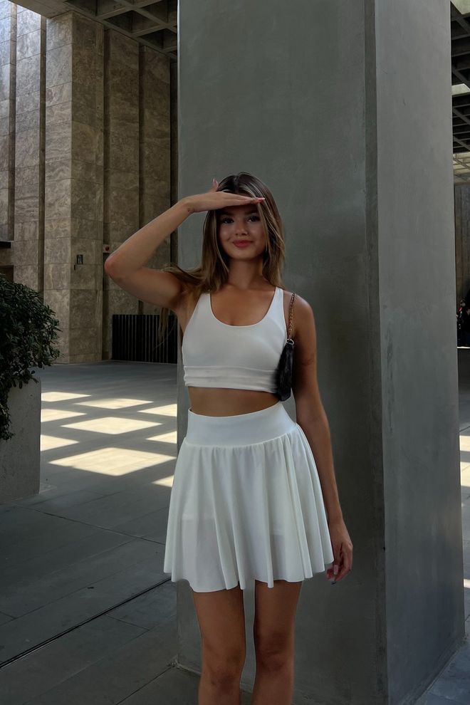 Ilia High Waist Pocket Shorts Skirt Wholesale Clothing No Fabric