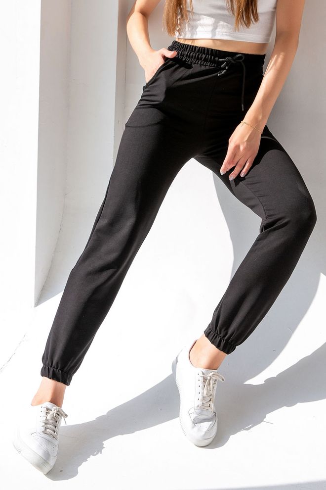 la & vetta Pantaloni De Sport Jogger Cu Talie Înaltă Îmbrăcăminte cu ridicata Casual