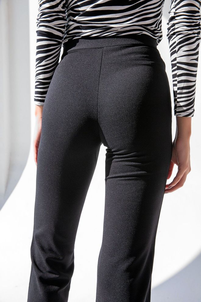 la & vetta High Waist Slim Leg Trousers Wholesale Clothing Work