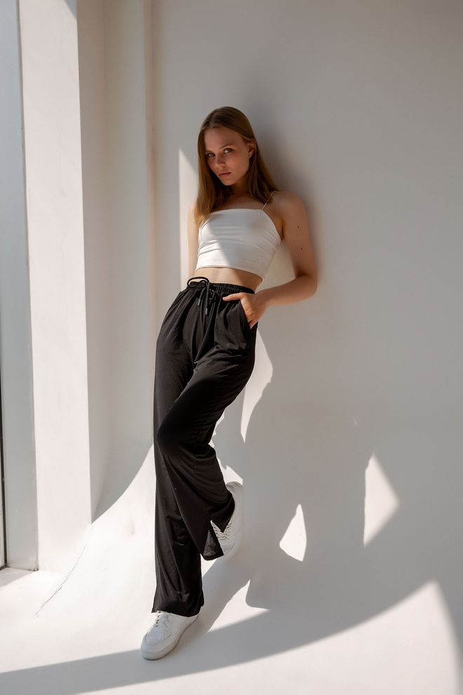 la & vetta بنطال ليكرا عالي الخصر ملابس بالجملة ليكرا