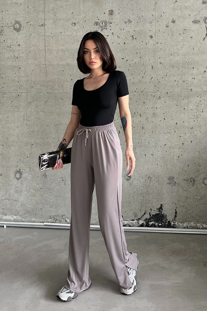 la & vetta بنطال ليكرا عالي الخصر ملابس بالجملة صيف