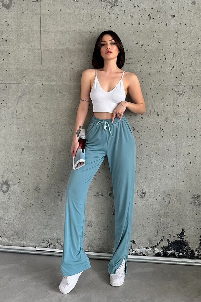 la & vetta بنطال ليكرا عالي الخصر ملابس بالجملة مواعدة