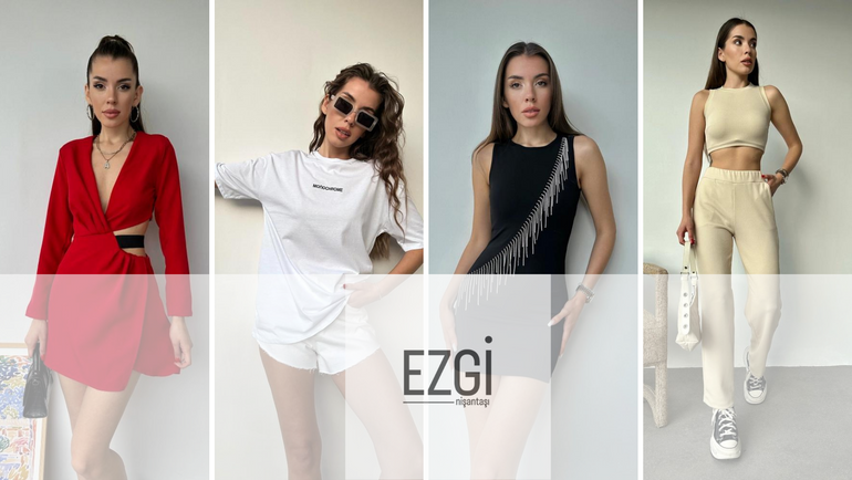 Productos de ropa de mujer al por mayor de Ezgi Nisantasi.